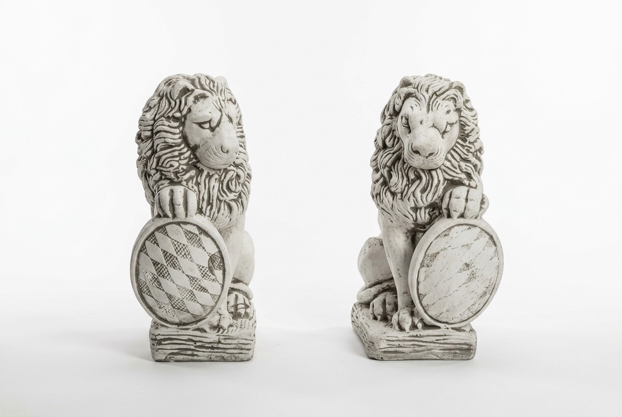 Garden Decoration Lion Statue Sculpture Figures Sculptures Designer Figure 68cm