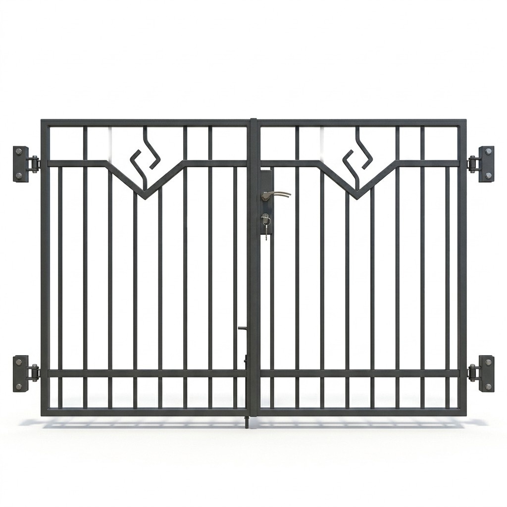 Garden Gates Garages Driveway Gate Electric Gates Swing Gate Wrought Iron #353