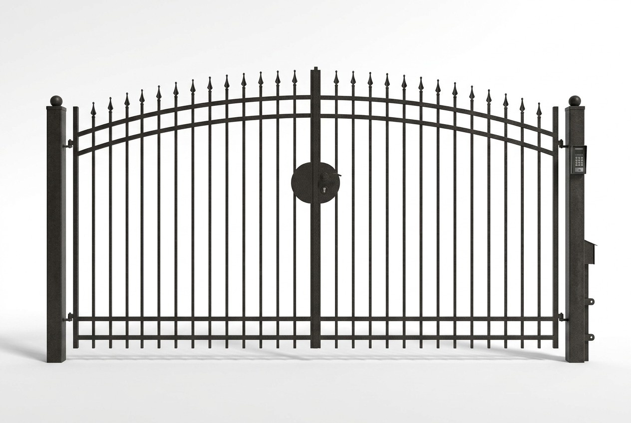 Garden Gates Garages Driveway Gate Electric Gates Swing Gate Wrought Iron #054