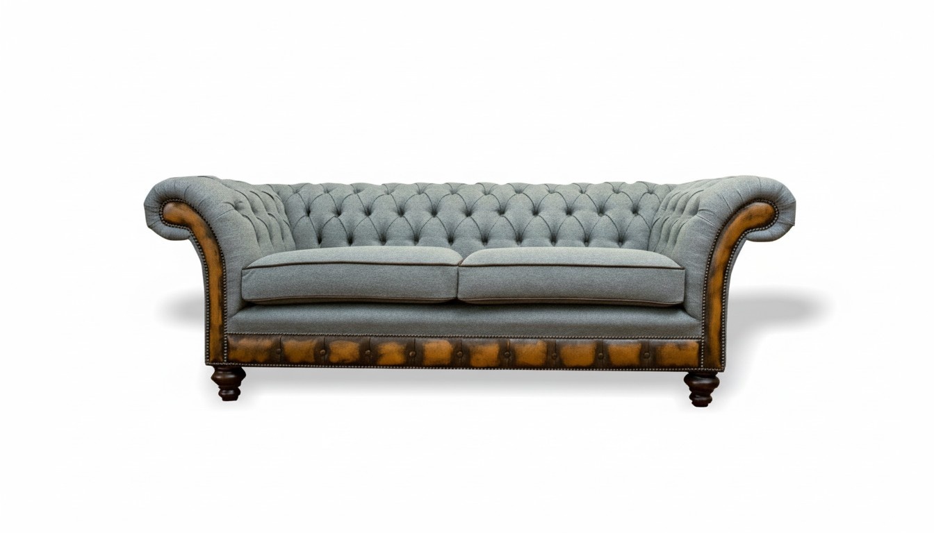 Gray Chesterfield Modern Luxury Gray Sofa Living Room Design Couches New Creative