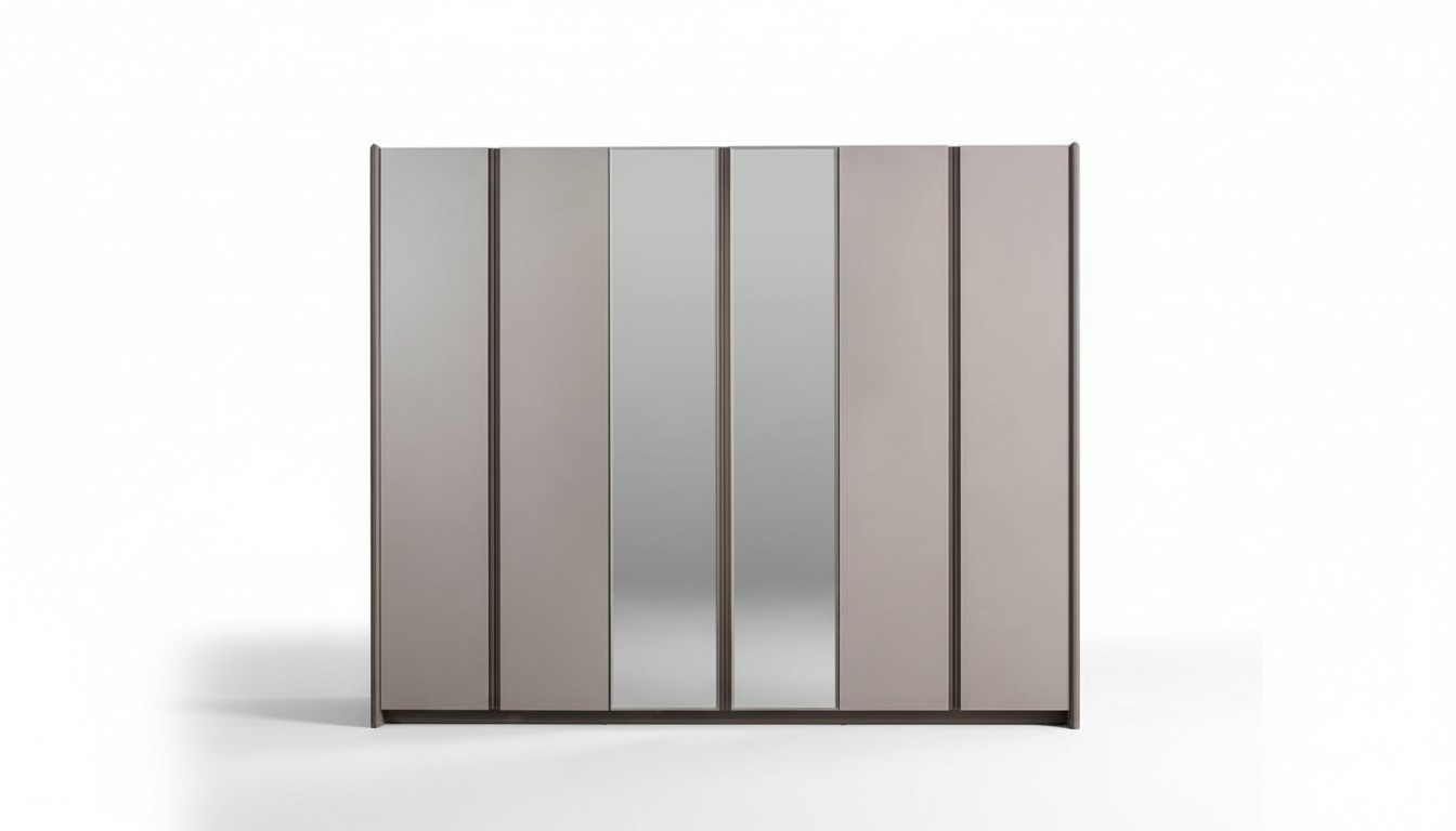 Gray wardrobe cabinet wooden cabinets bedroom furniture