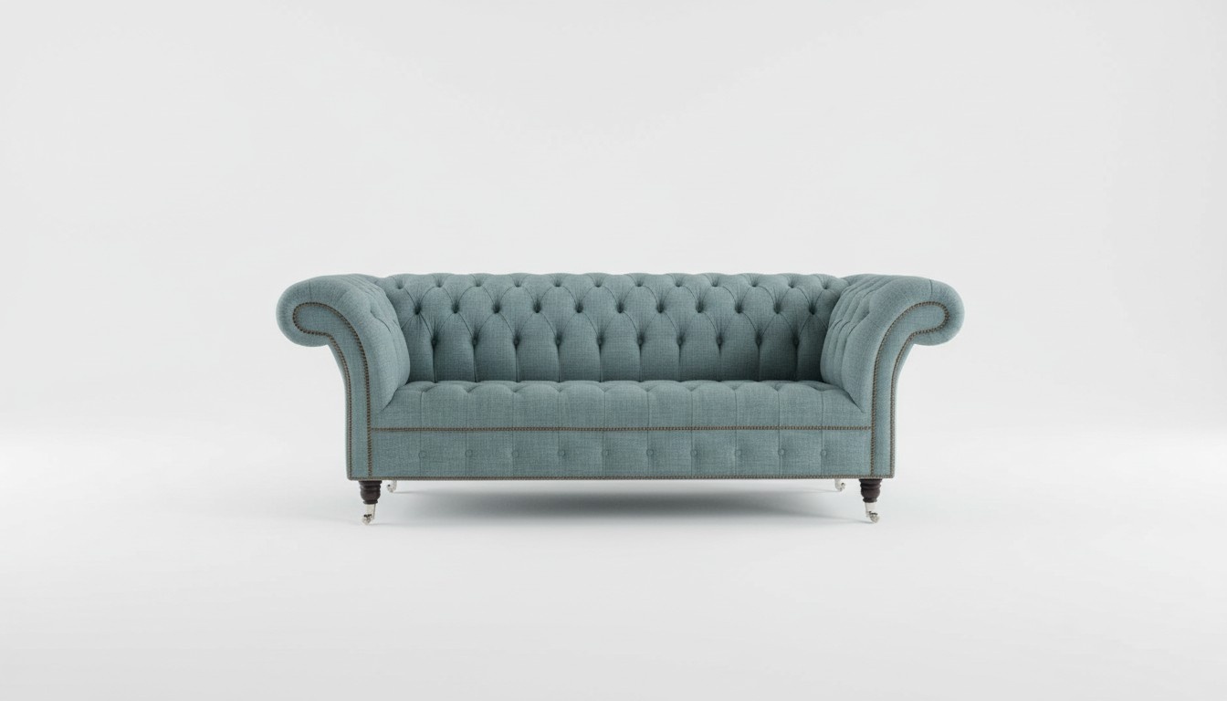 Green designer sofa couch upholstery XXL 3 seater big sofas couches textile leather