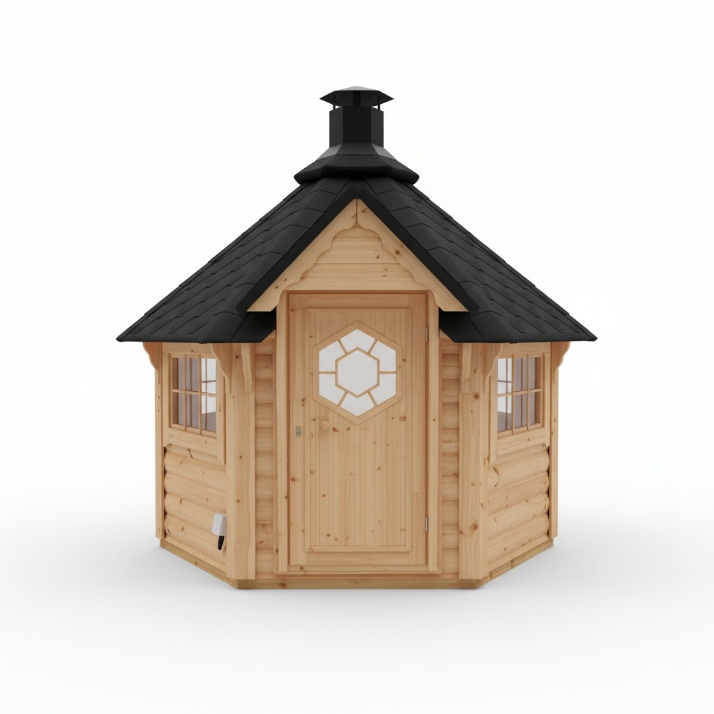 Grill cabin grill house garden grill kota size 3-5 people