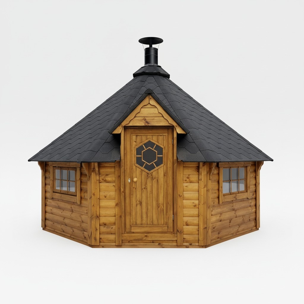 Grill Grill hut Cabin Grill hut House Finnish grills Grill house 14.9 m² Kota
