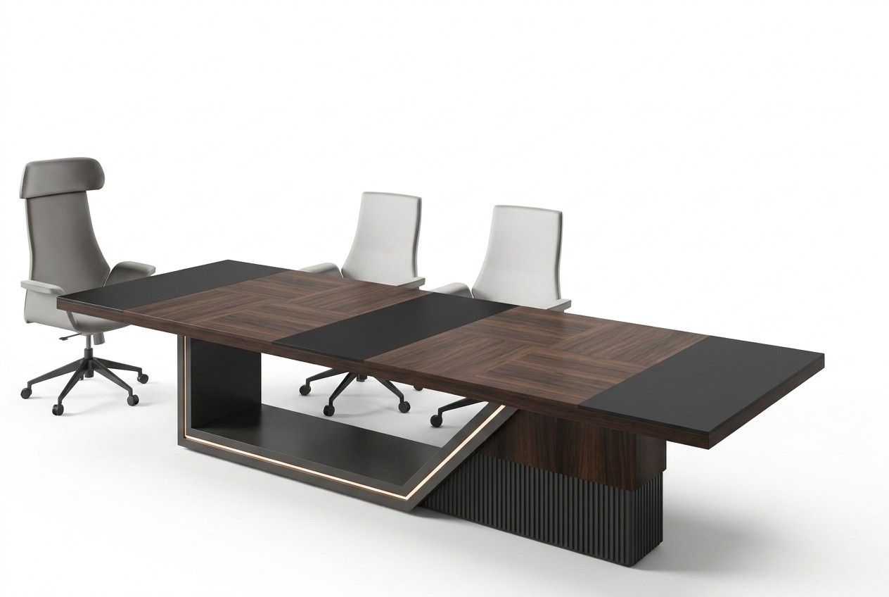 Large conference table Seminar table Meeting table Office furniture Modern
