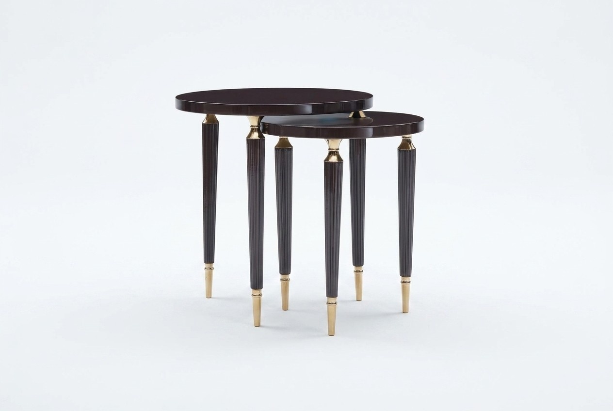 Group side tables coffee tables coffee tables set 2 pieces black