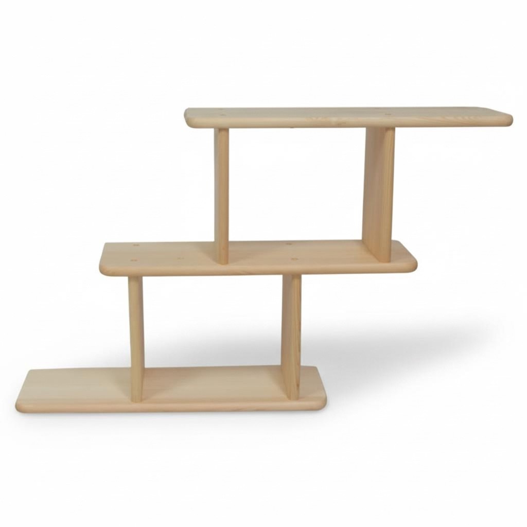 Handmade storage living room wall shelf book shelves cabinet full wood