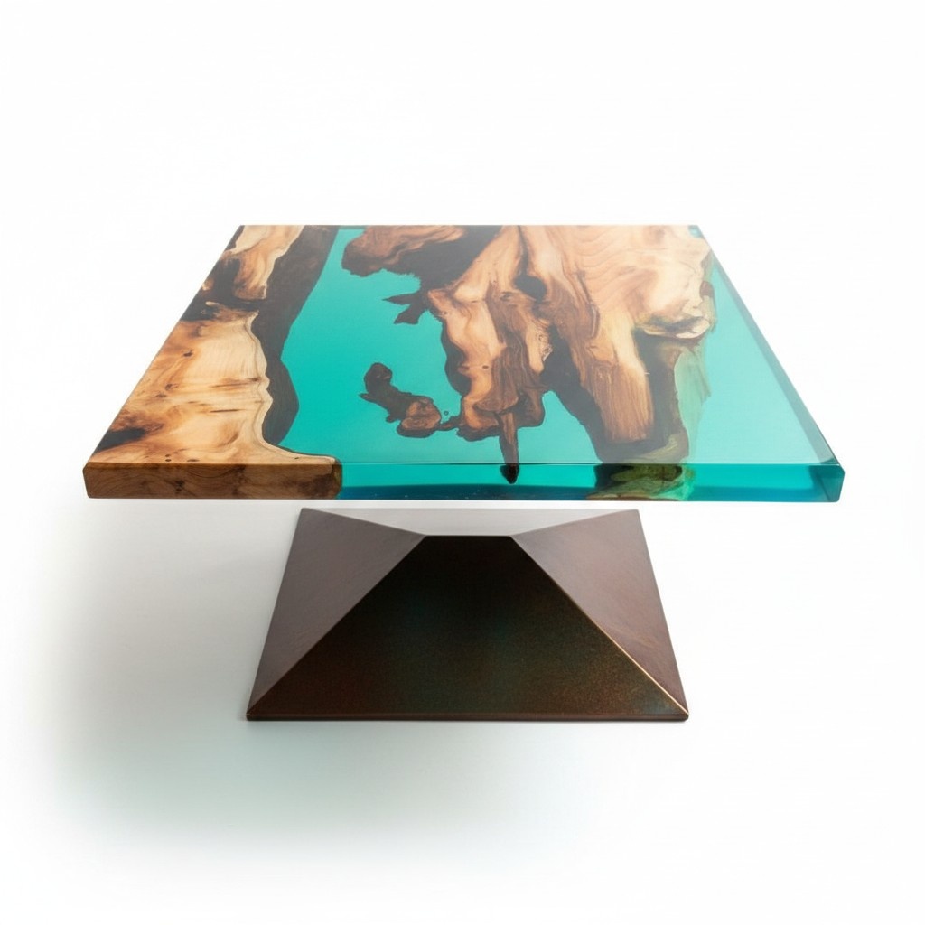 High-quality coffee table luxury design wood brown furniture living room coffee tables