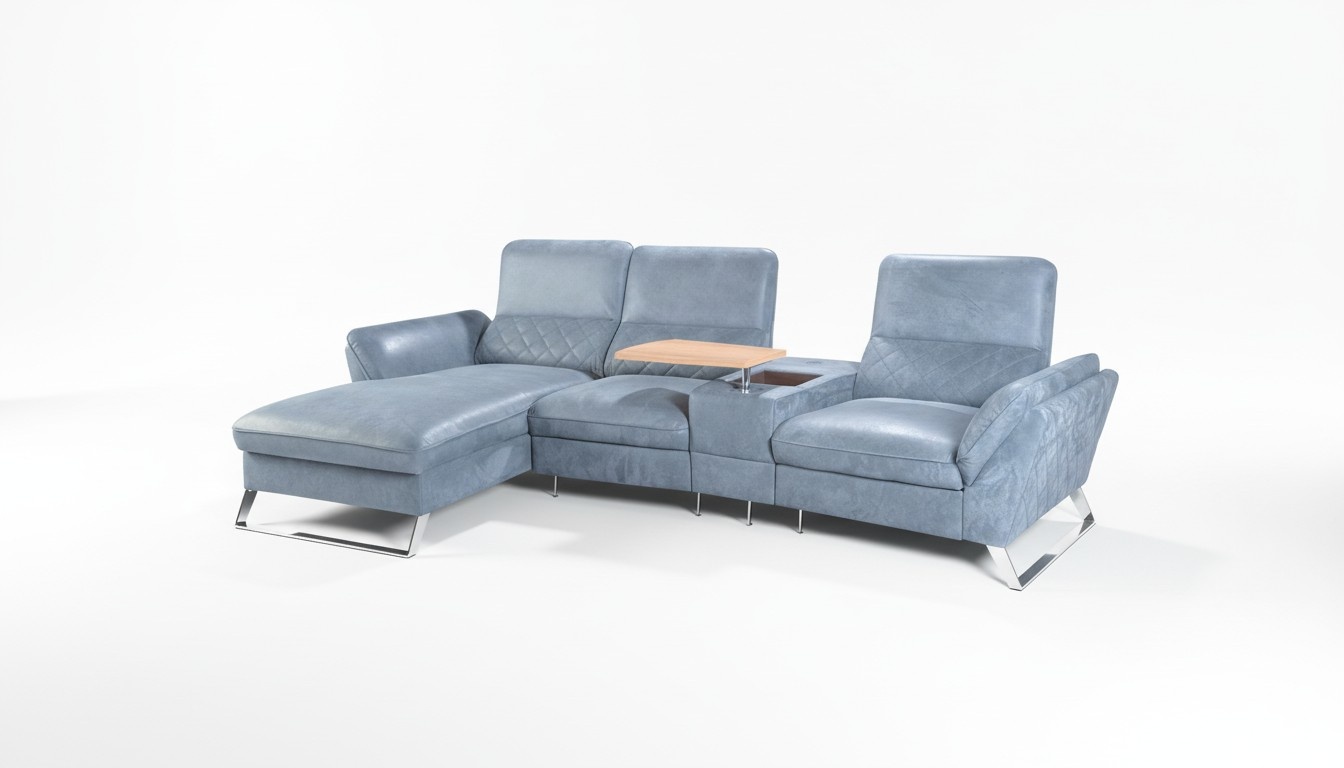 Home cinema sofa couch upholstery leather couches sofas corner set relax footrests