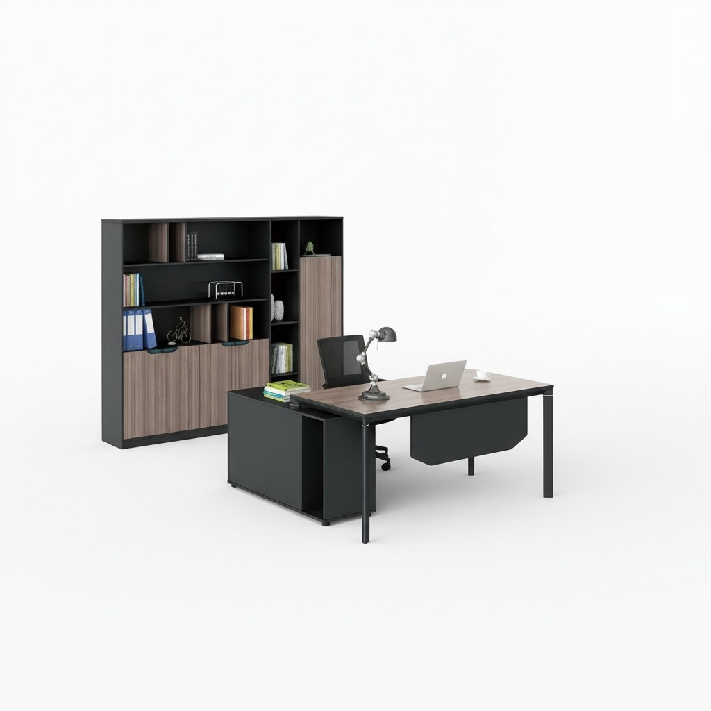 Home office desk with shelf office furniture furniture desk tables new