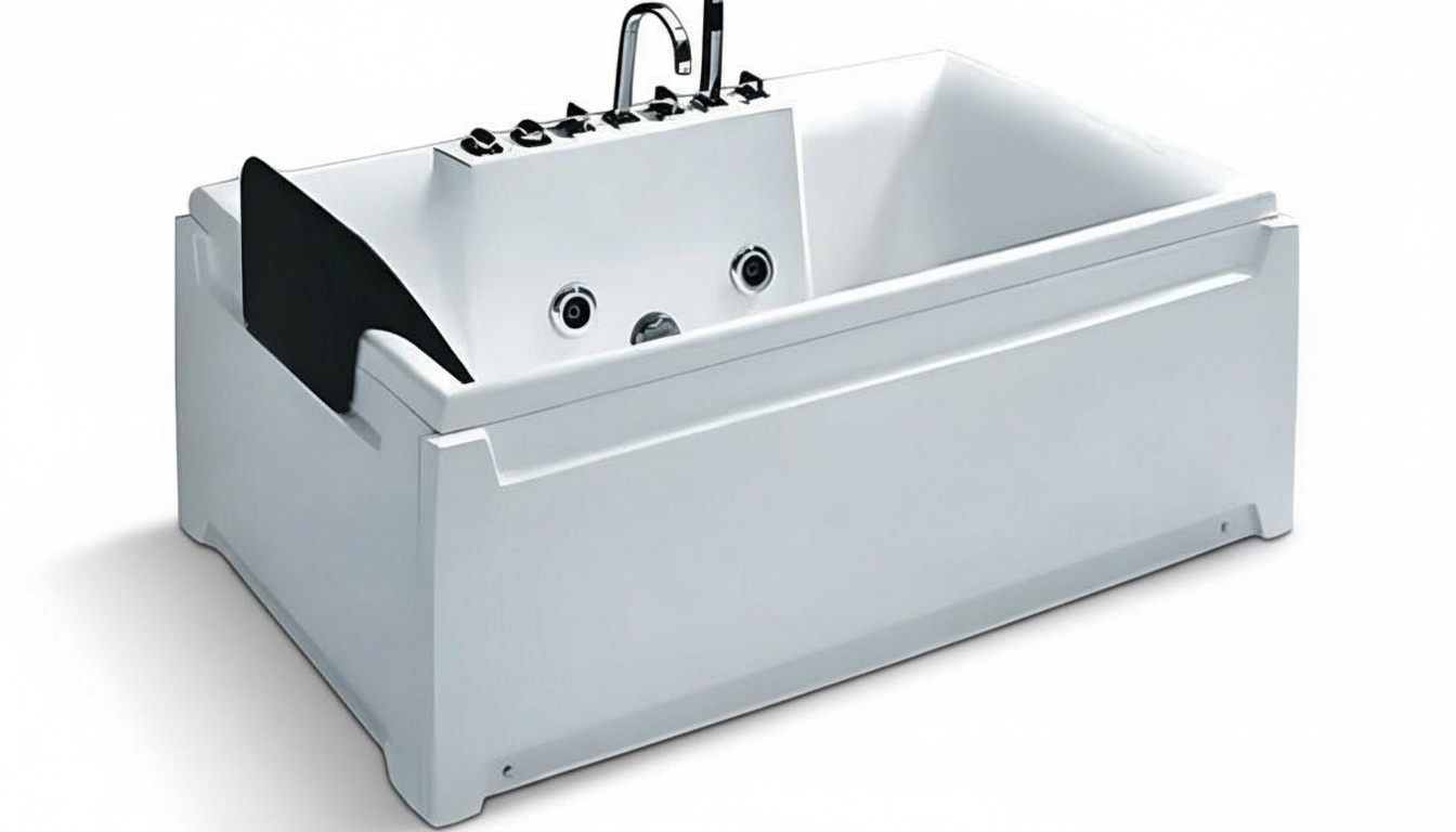 Hydromassage bathtub whirlpool bubbling bath spa bath bubble bath 190x90 cm