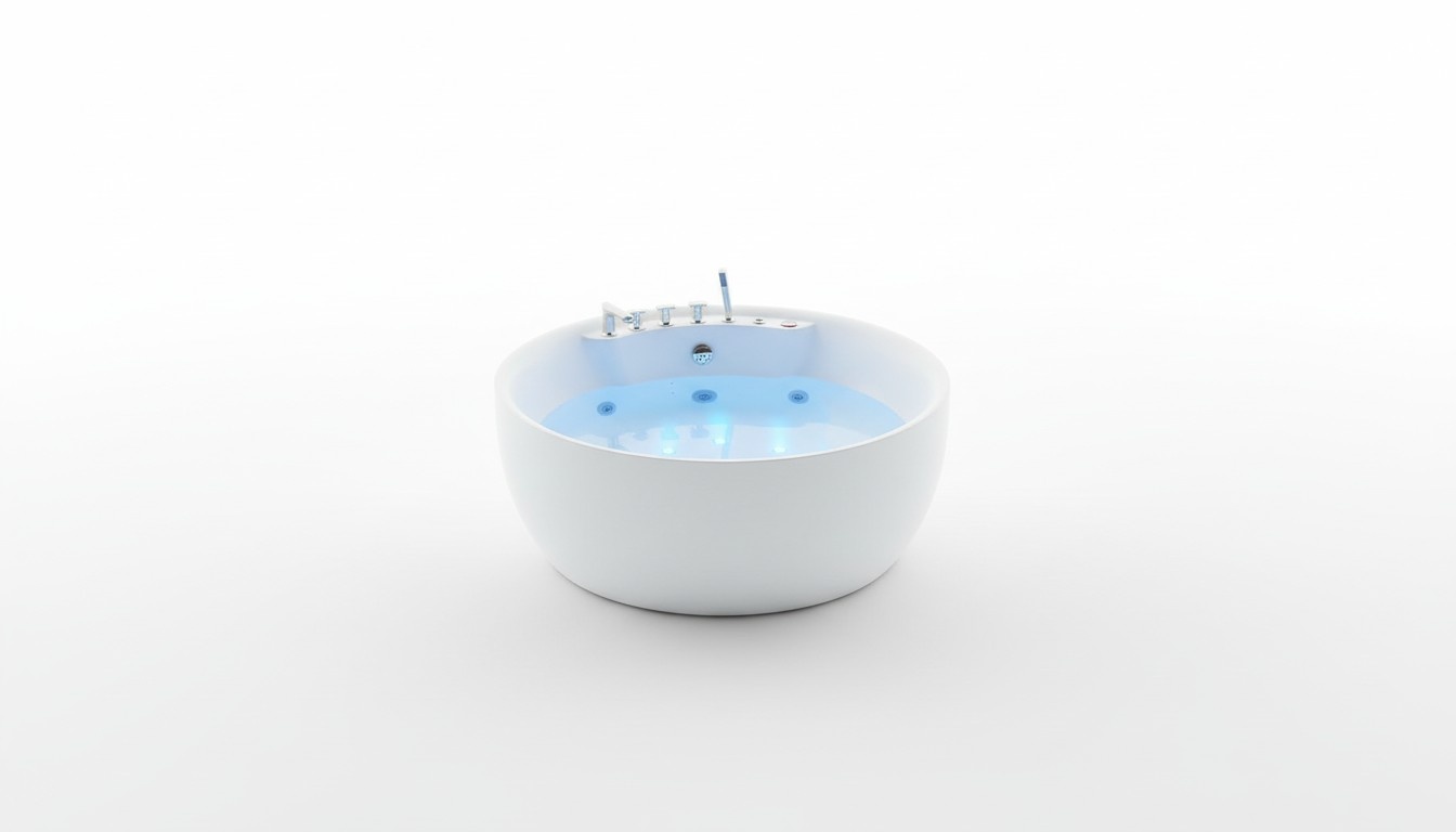 Indoor whirlpool bathtub Whirlpool tub Water jets Spa tub Relax