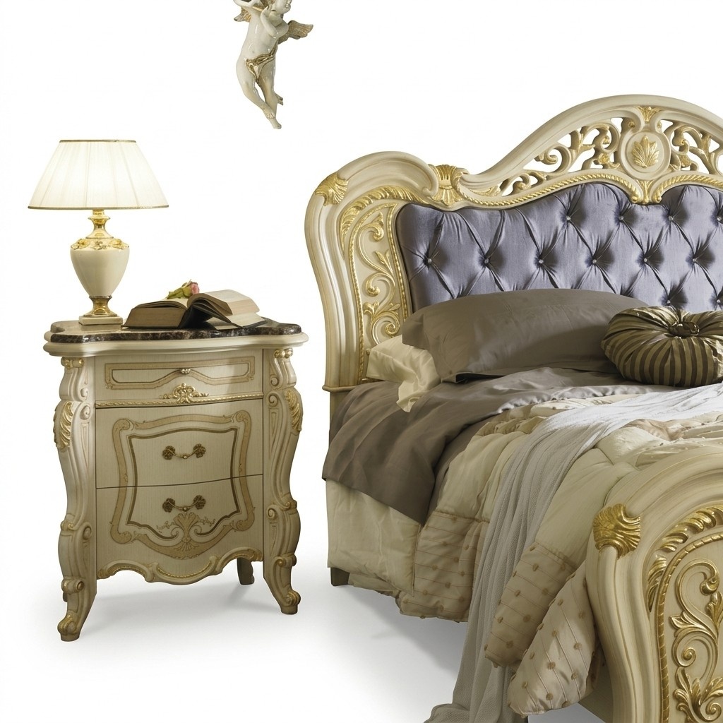 Italy Bedside Table Cabinet Bedside Tables Side Table Bedroom Furniture