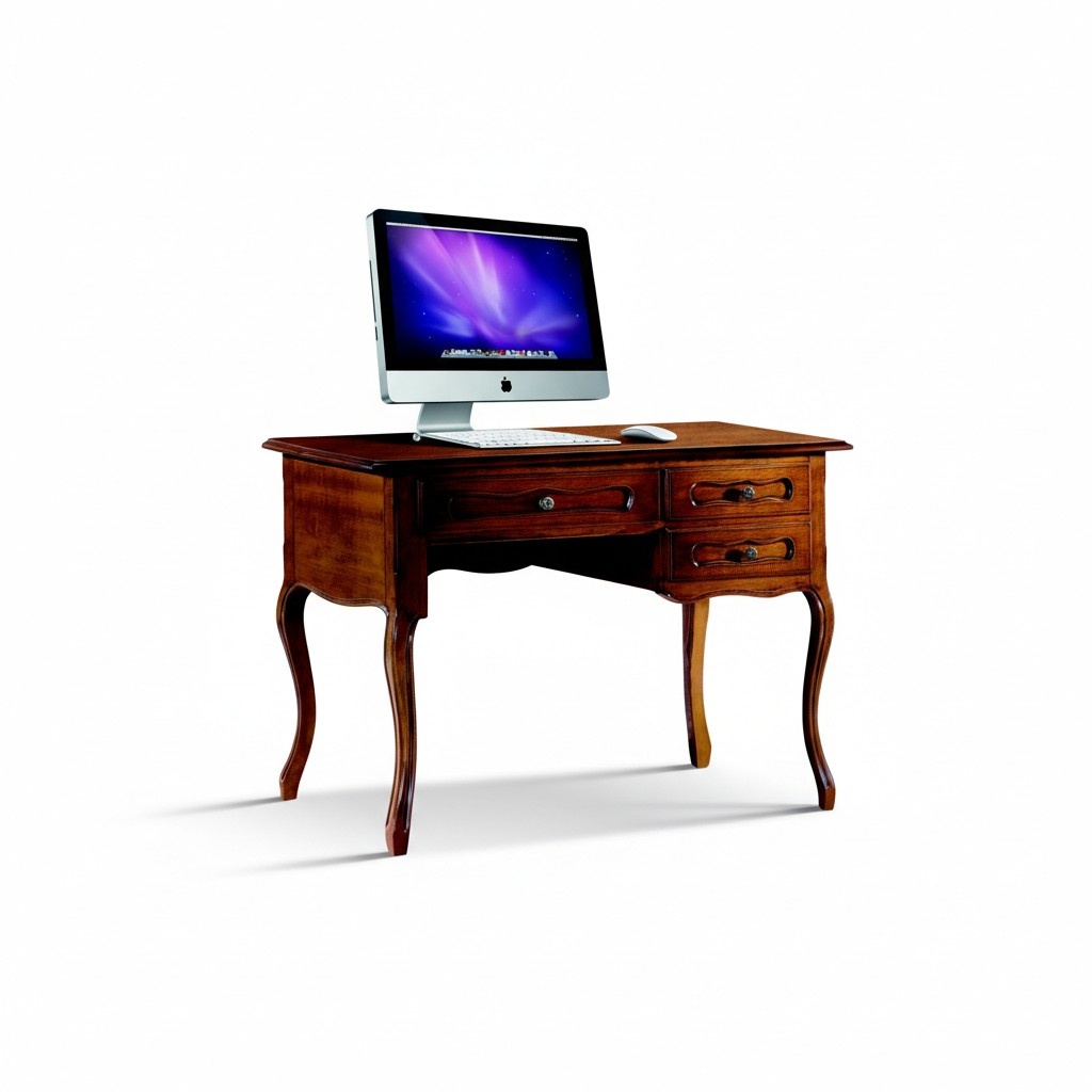 Luxury desk Italian classic wood furniture office furniture style baroque new