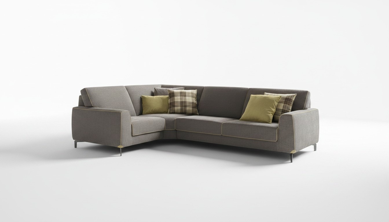 Italian Corner Sofa Sofas Couches Corner Set Furniture Fabric Textile