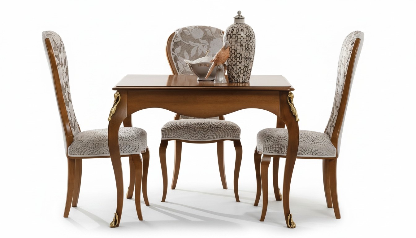 Italian Dining Tables Wood Furniture Dining Table Antique Style Solid wood