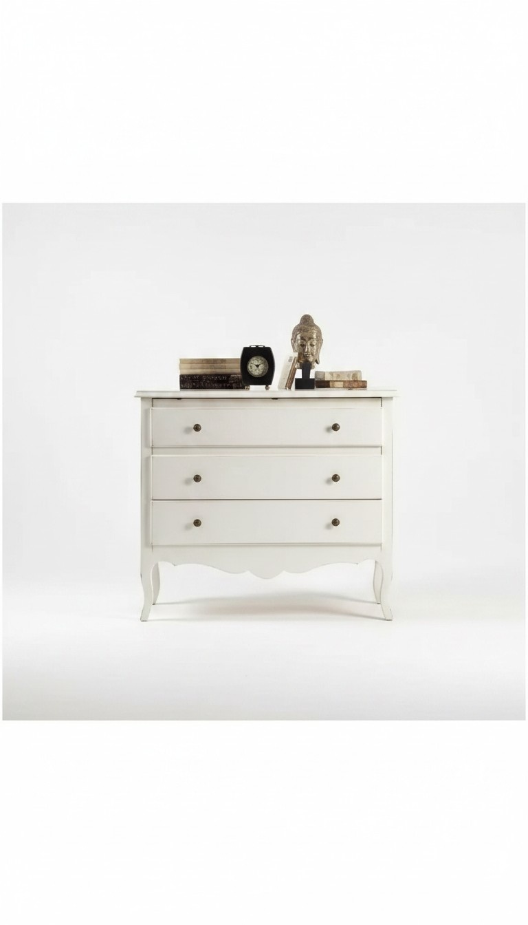 Italian Furniture Style White Dresser Sideboard Designer Furniture Wood New