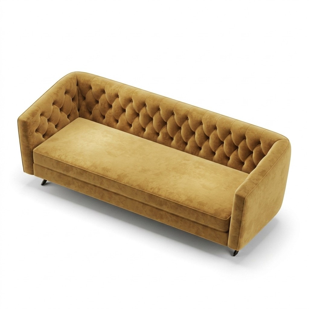Italian Style Furniture 3 Three Seater Couch Sofa Upholstery Fabric Sofa Couches