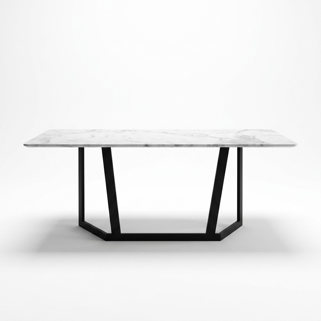 Italian style furniture desk stainless steel designer tables luxury table New