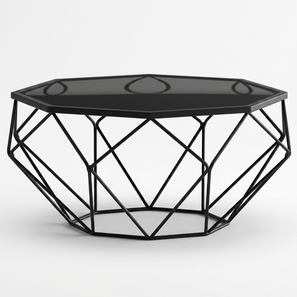 Italian Style Furniture Stainless Steel Coffee Table Sofa Glass Tables Order Table Round