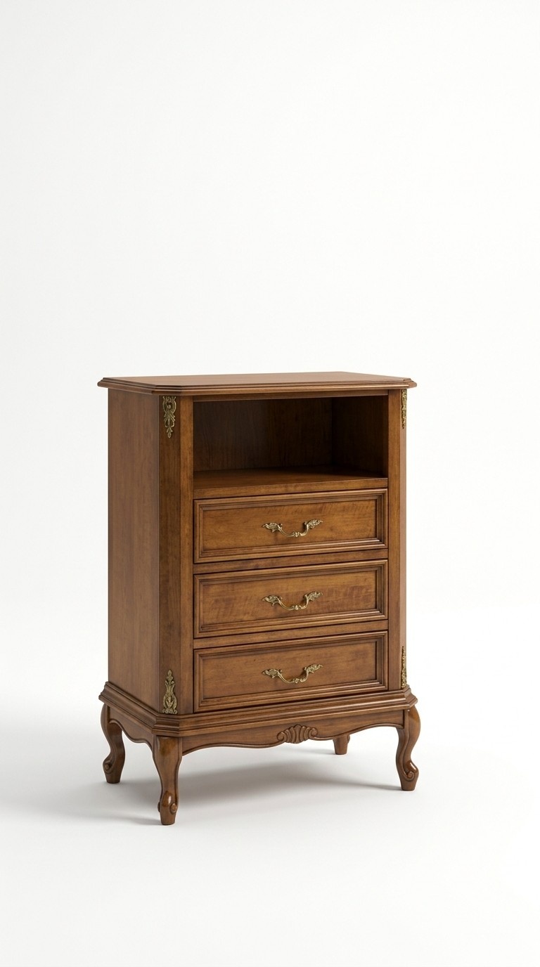 Italian wood furniture luxury style baroque chest of drawers classic furniture sideboard new