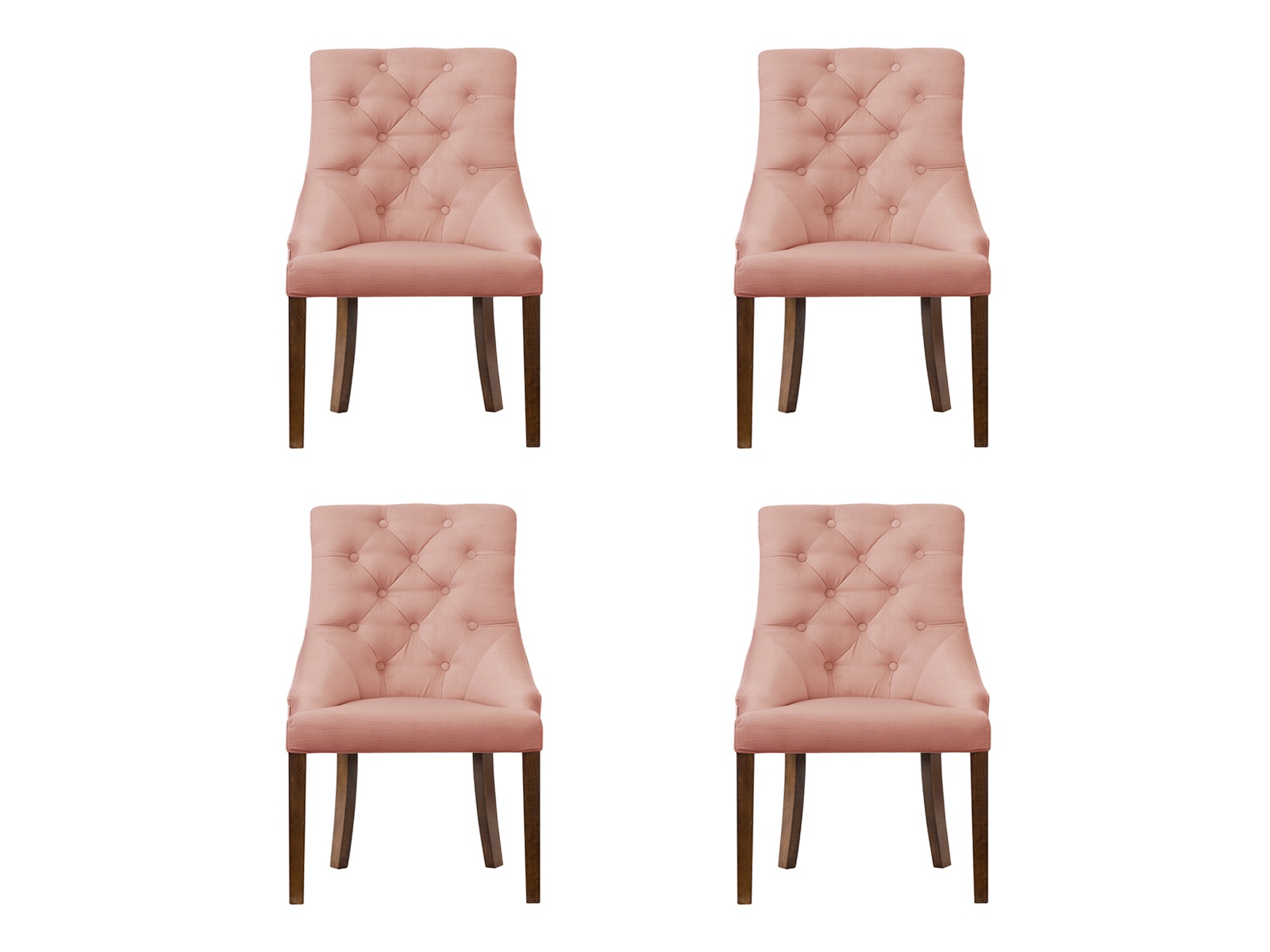 4x Chesterfield lounge chair lounge club upholstered chair chairs seat set Lehn New