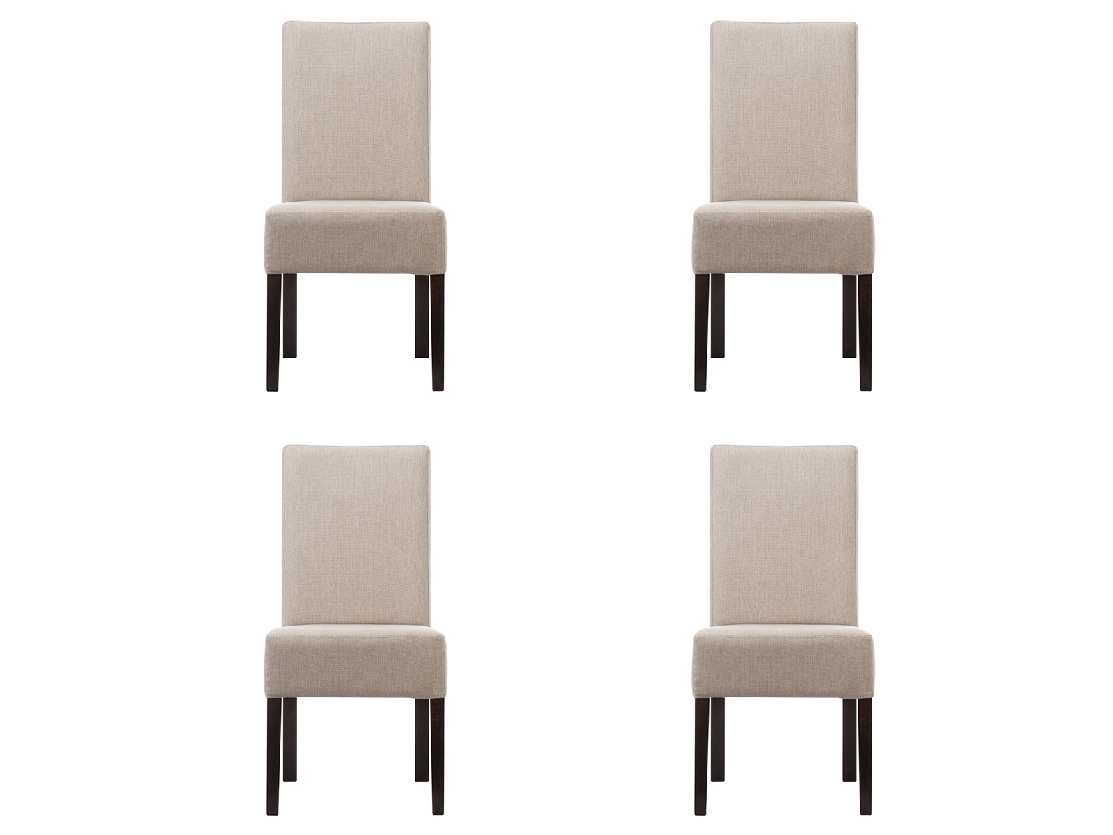 4x chair set upholstery seat chairs set waiting room office practice lounge club