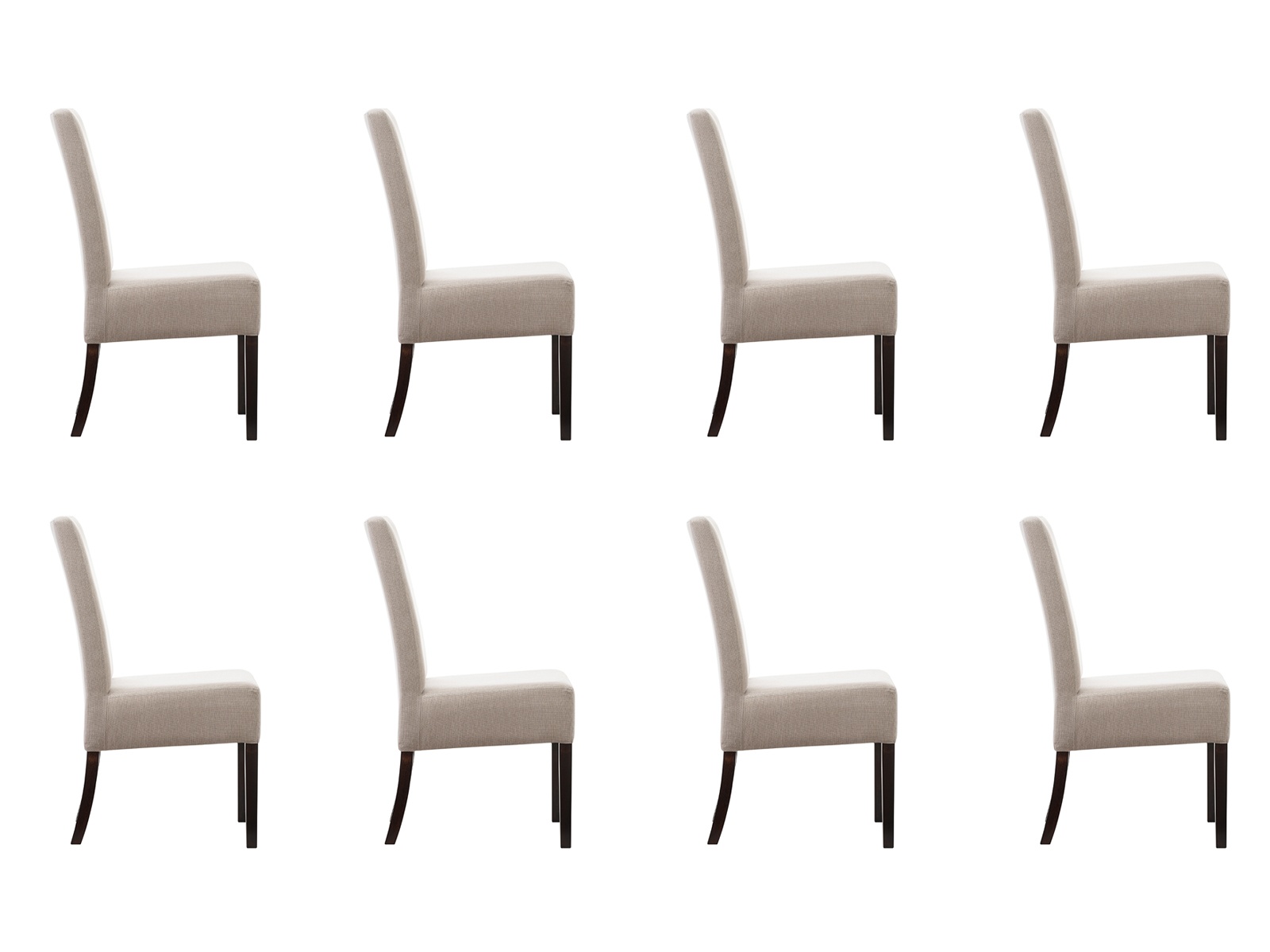 8x chair set upholstery seat chairs set waiting room office practice lounge club