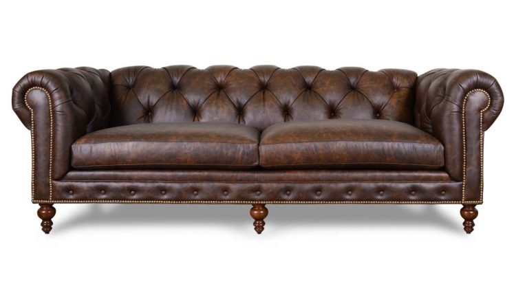 Chesterfield Couch Upholstery Sofas Classic Leather Textile Sofa 3 Seater New - 298