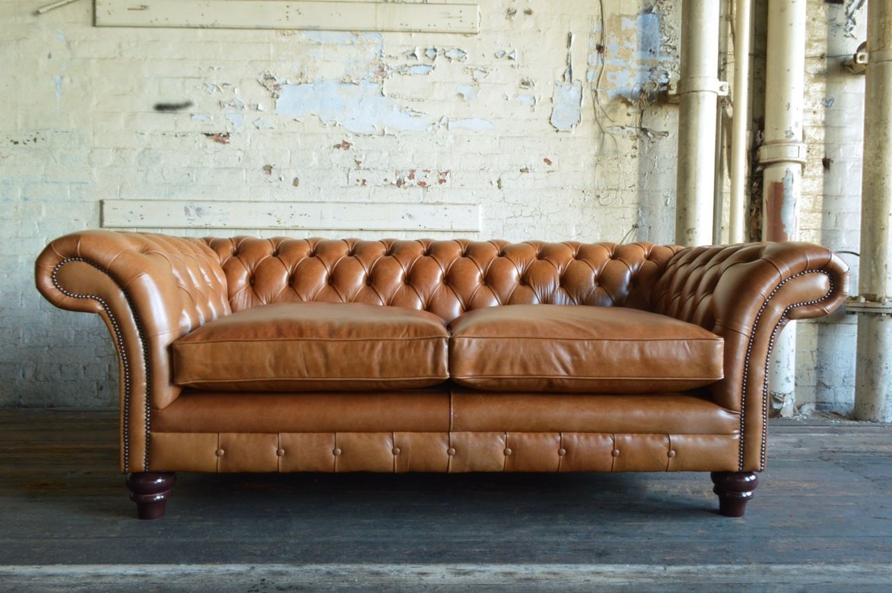 Chesterfield design luxury upholstery sofa couch seat set leather textile new #189