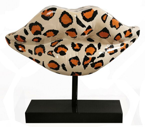 Modern Abstract Design Lips Sculpture Decoration Sculptures Statues Kiss New