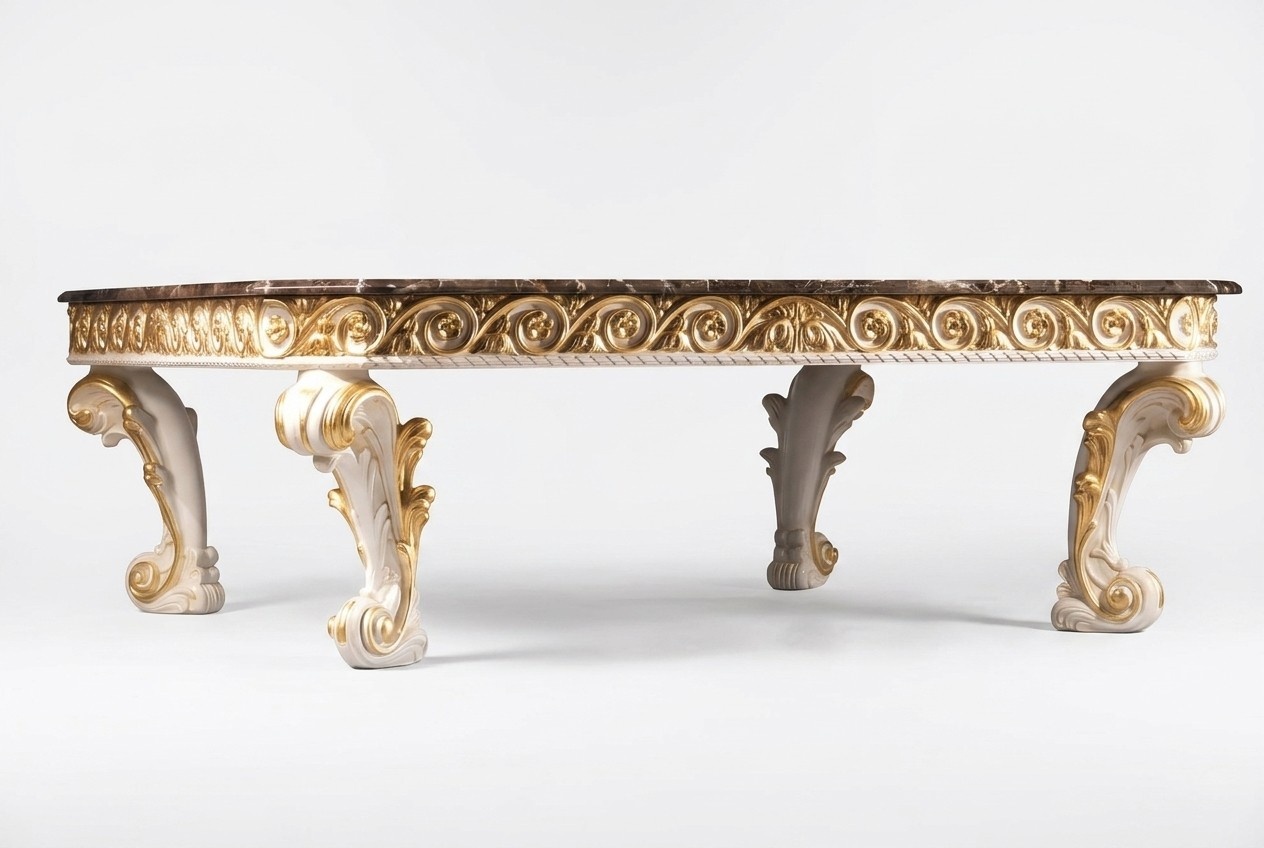 Coffee play table table marble plate antique side table marble wood clacika