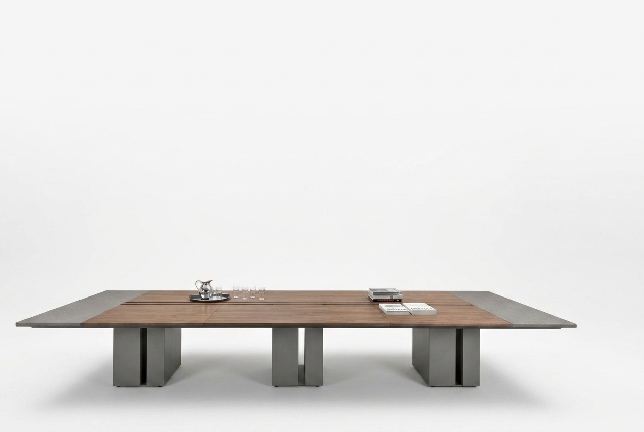 Law Firm Wood Design Office Furniture Meeting Tables Conference Table Modern
