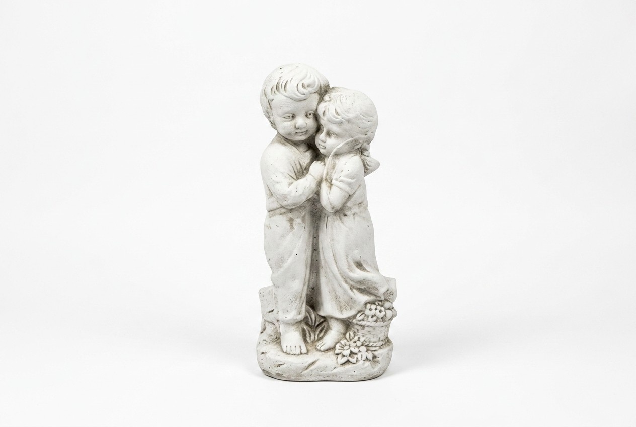 Child 40cm Sculpture Design Figure Statue Garden Figures Statues Sculptures S101046