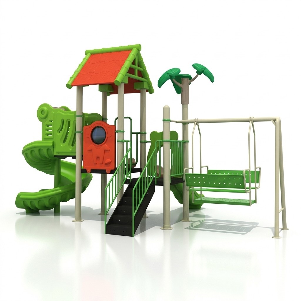 Kit children\'s scaffolding playground Outdoor playgrounds Outdoor garden
