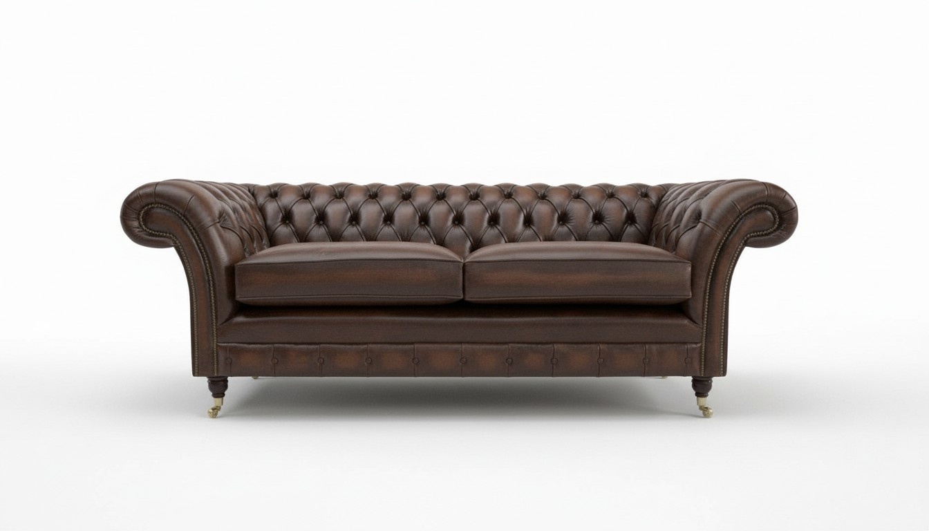 Leather sofa sofa couch set couches Chesterfield leather upholstery 3 seater sofas