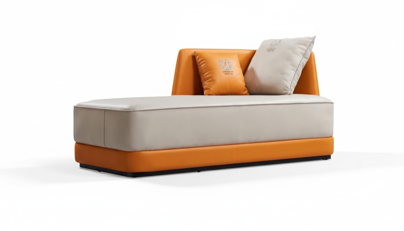 Lounger Modern Leather Comfort Luxury Lounger Recliner Chaise Longue New