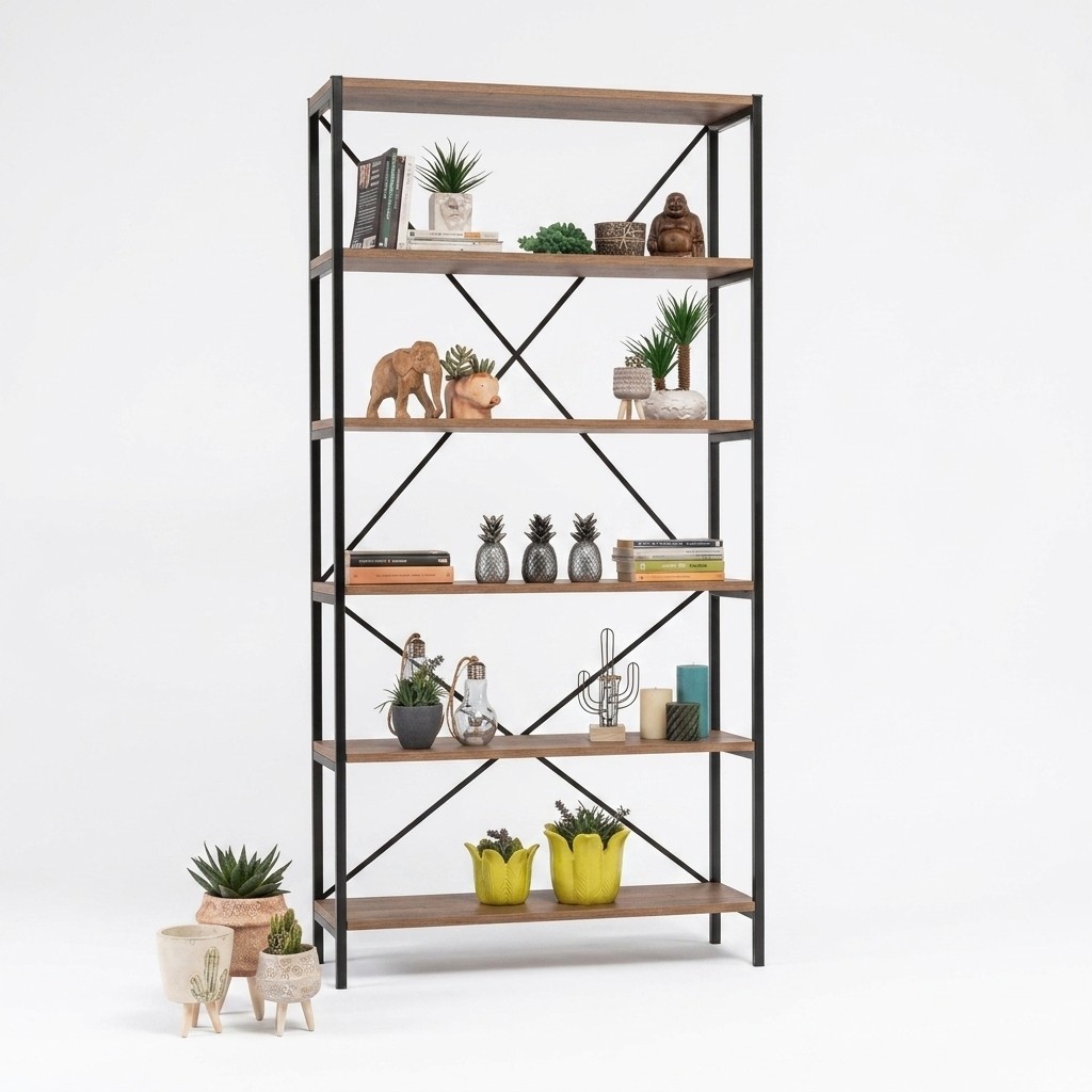 Living room bookshelf wood modern furniture shelves wooden furniture shelf