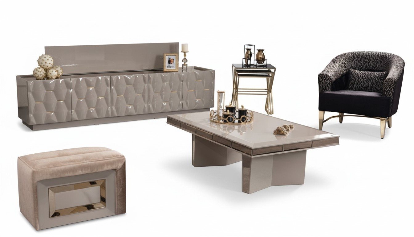 Living Room Design Tables Furniture Table Luxury Side Table Wood Modern Coffee Table