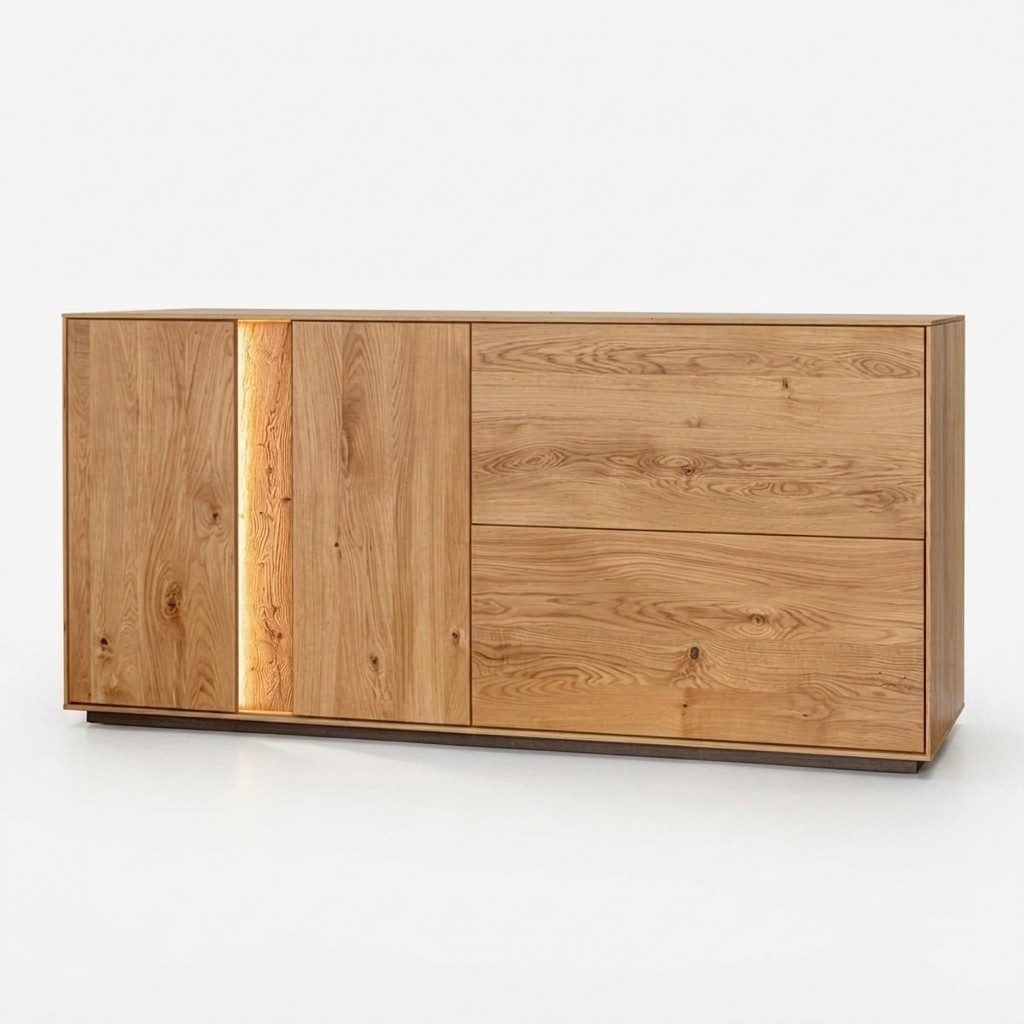 Living room designer wooden dresser sideboard luxury sideboard LED dresser
