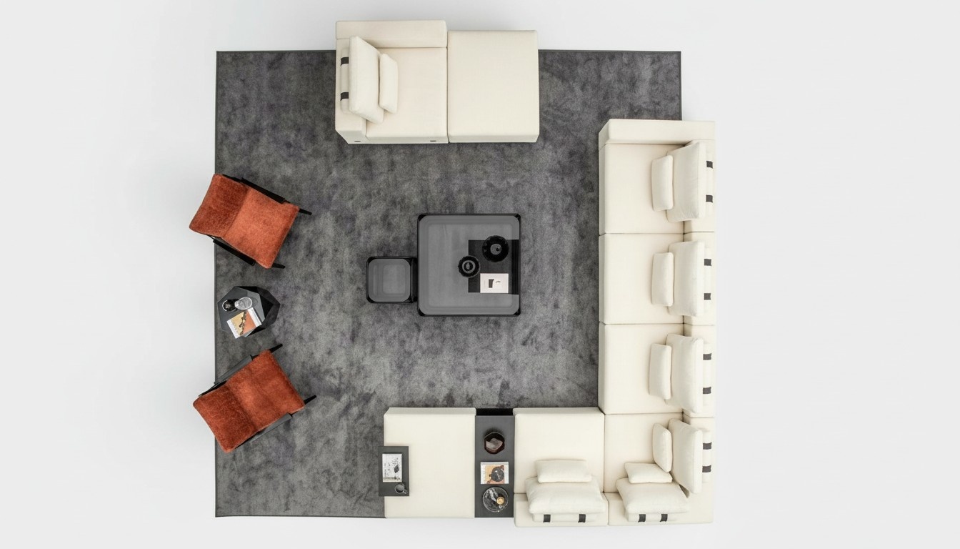 Living Room Furniture Upholstered Set Corner Sofa Armchair Textile Sofas