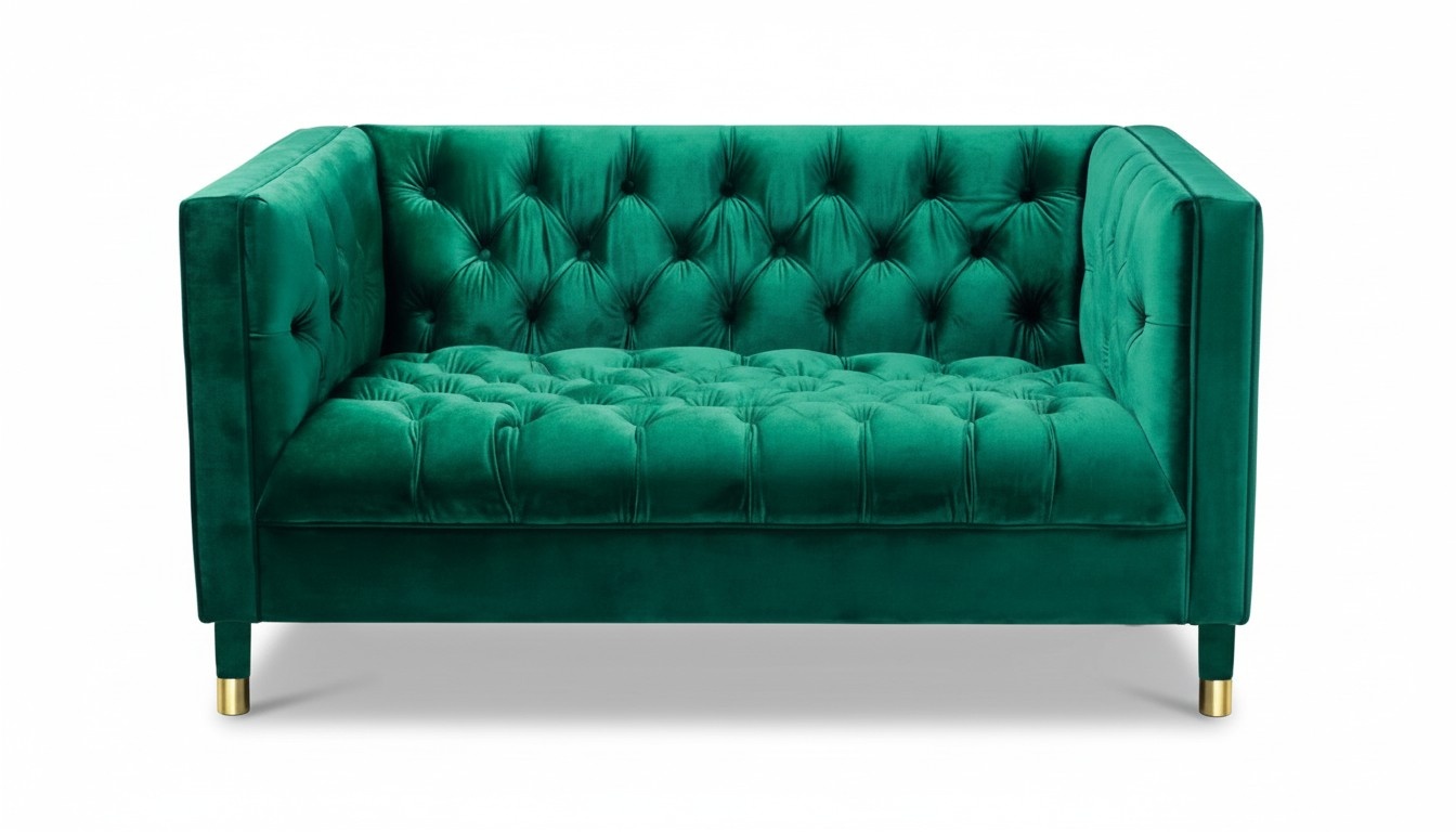 Living room luxury upholstery fabric sofa two seater couch luxury furnishings