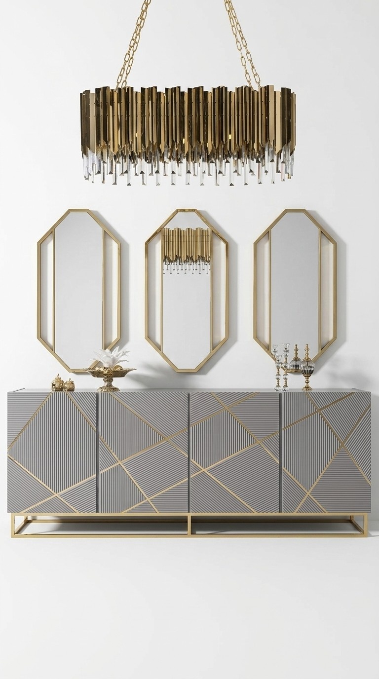 Living room sideboard chest of drawers Gray sideboards cabinets chests of drawers furniture wood