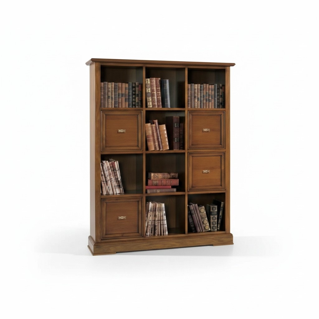 Living room cupboard books shelf sideboard classic furniture shelves wood