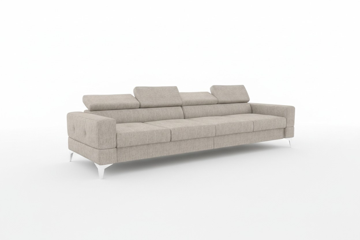 Living room couch couches upholstery sofas xxl design sofa 4 seater textile big new