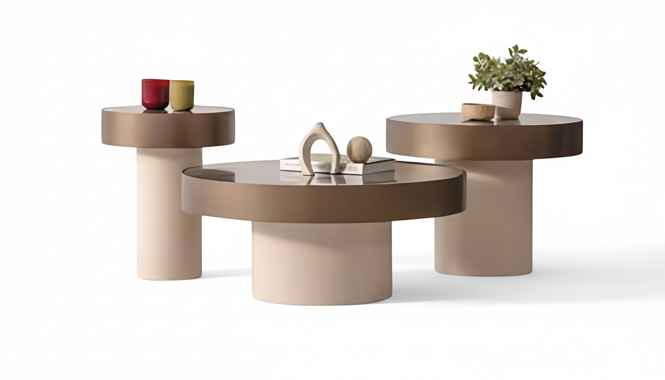 Living room table – Coffee table made of wood for modern living