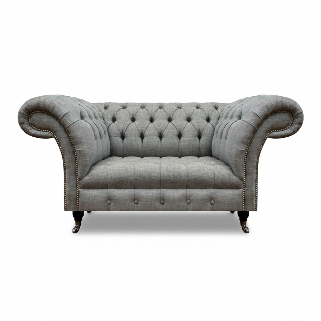 Living room two seater sofa couch luxury chesterfield seat upholstered furniture textileLiving room two seater sofa couch luxury chesterfield seat upholstered furniture textile