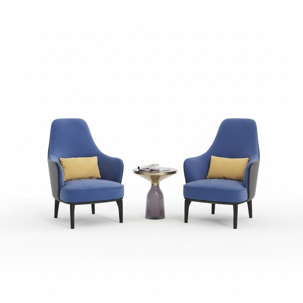 Lounge Luxury TV Club Upholstered Seater Armchair Design Couch Sofa Relax Fabric
