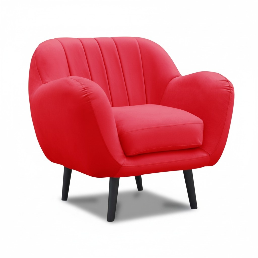 Lounge Luxury TV Club Cushion Seater Design Armchair Couch Sofa Relax Fabric