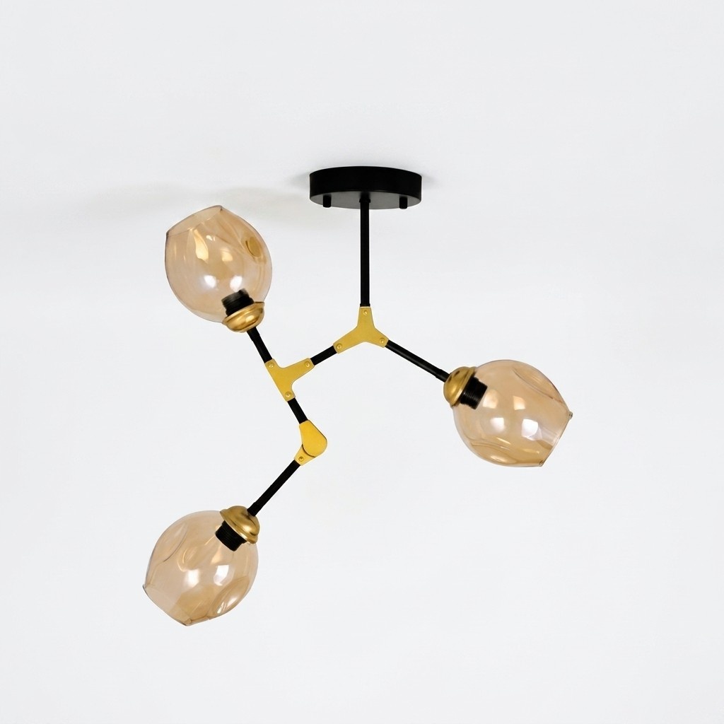 Chandelier ceiling lamp ceiling chandelier lamps gold modern glass